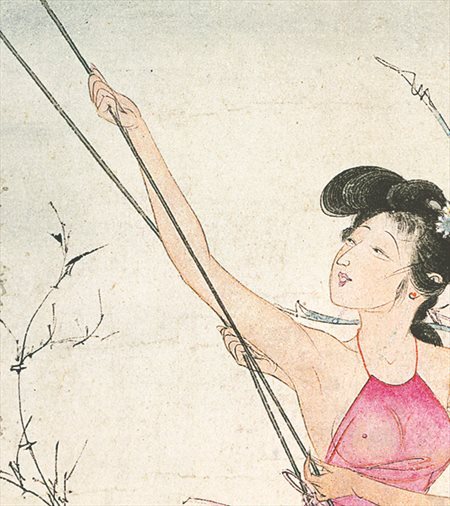 应城-胡也佛的仕女画和最知名的金瓶梅秘戏图